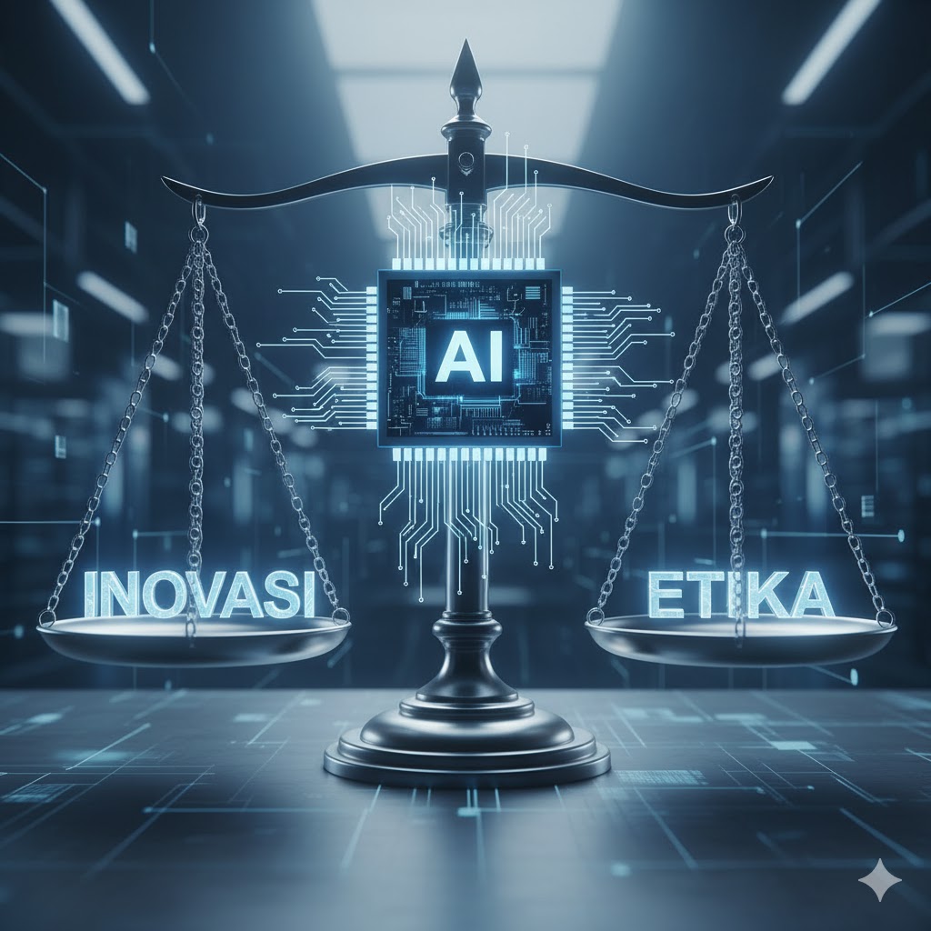 Menjinakkan Kecerdasan Buatan: Perlombaan Indonesia Merumuskan Aturan Main AI.