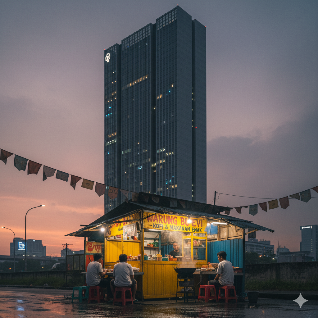 DEEP DIVE: ‘Ekonomi Warung’ RI vs Kapitalisme Global. Siapa Menang?