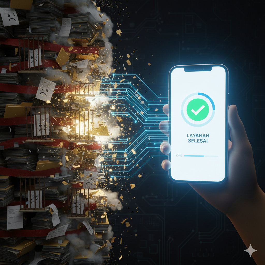 Reformasi Pelayanan Publik Digital: Strategi Memangkas Birokrasi dan Korupsi Kecil.