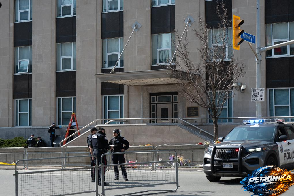 Konsulat AS di Toronto Kembali Jadi Sasaran Penembakan untuk Kedua Kalinya Tahun Ini